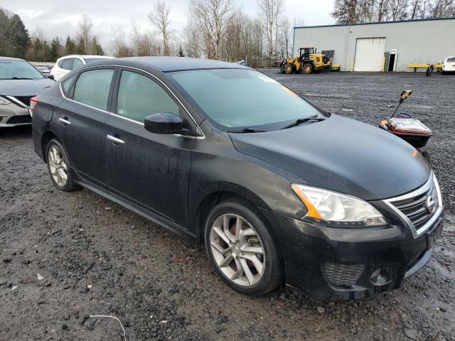 3N1AB7AP5EY266536 - 2014 NISSAN SENTRA S BLACK photo 4