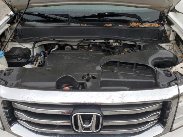 5FNYF4H56EB056395 - 2014 HONDA PILOT EXL 白色 照片 12
