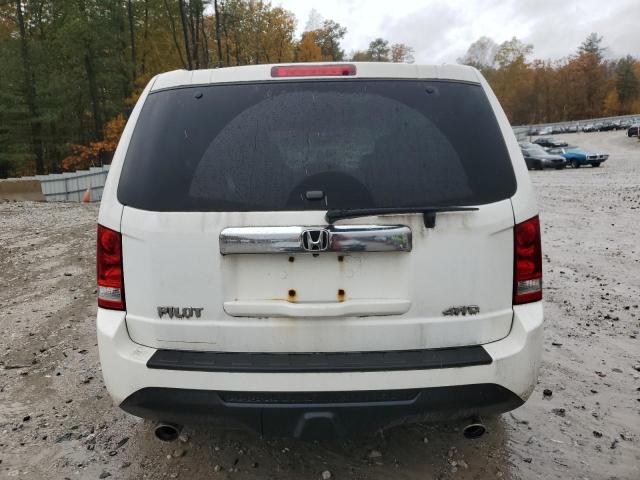 5FNYF4H56EB056395 - 2014 HONDA PILOT EXL 白色 照片 6