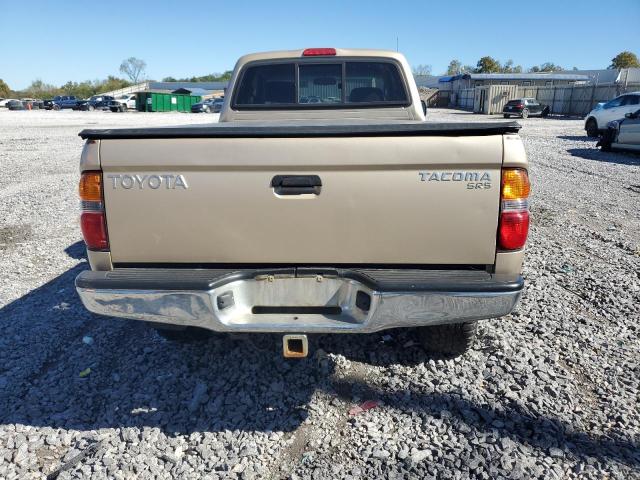 5TEWM72N31Z782845 - 2001 TOYOTA TACOMA XTRACAB GOLD photo 6