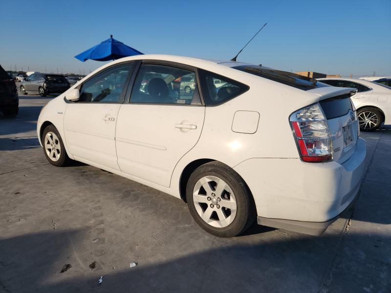 JTDKB20U597825845 - 2009 TOYOTA PRIUS WHITE photo 2