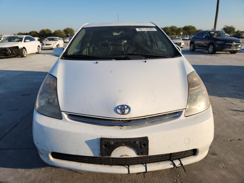 JTDKB20U597825845 - 2009 TOYOTA PRIUS WHITE photo 5