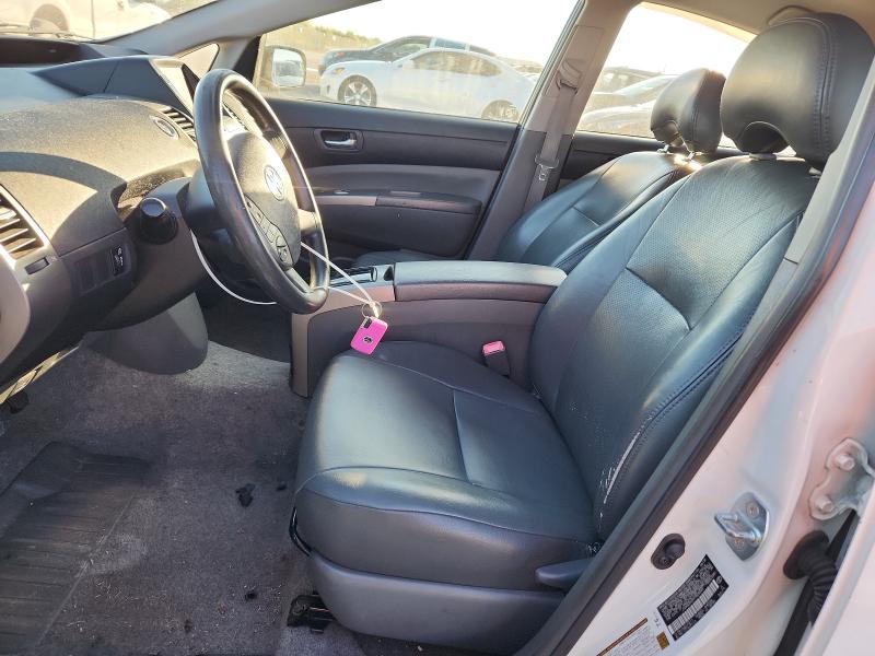 JTDKB20U597825845 - 2009 TOYOTA PRIUS WHITE photo 7