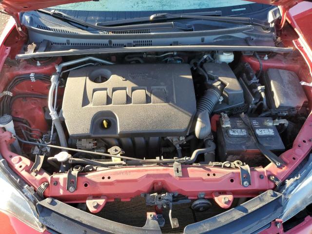 2T1BURHEXKC178864 - 2019 TOYOTA COROLLA L Қызыл фото 11