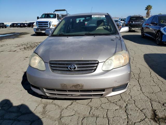 1NXBR32E63Z002966 - 2003 TOYOTA COROLLA CE BEIGE photo 5