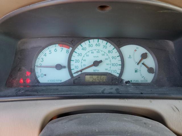 1NXBR32E63Z002966 - 2003 TOYOTA COROLLA CE BEIGE photo 9