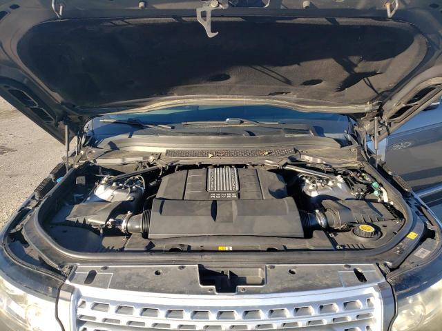 SALGS2WF9EA193842 - 2014 LAND ROVER RANGE ROVE HSE GRAY photo 12