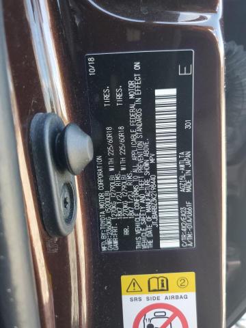 JTJBARBZ3K2198440 - 2019 LEXUS NX 300 BASE ყავისფერი ფოტო 12