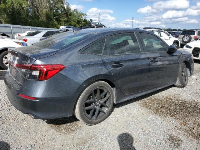 2HGFE2F58NH548830 - 2022 HONDA CIVIC SPORT GRAY photo 3