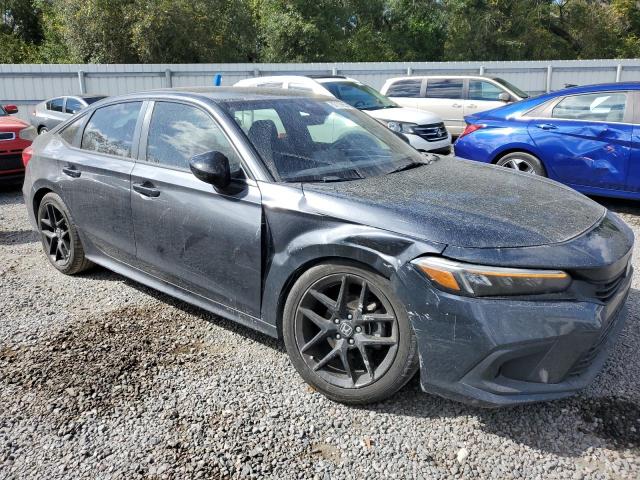 2HGFE2F58NH548830 - 2022 HONDA CIVIC SPORT GRAY photo 4