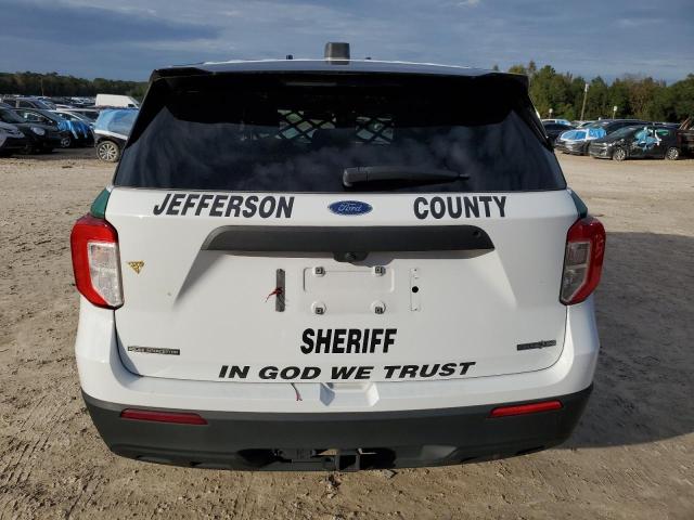 1FM5K8AB0NGA99962 - 2022 FORD EXPLORER POLICE INTERCEPTOR 白色 照片 6