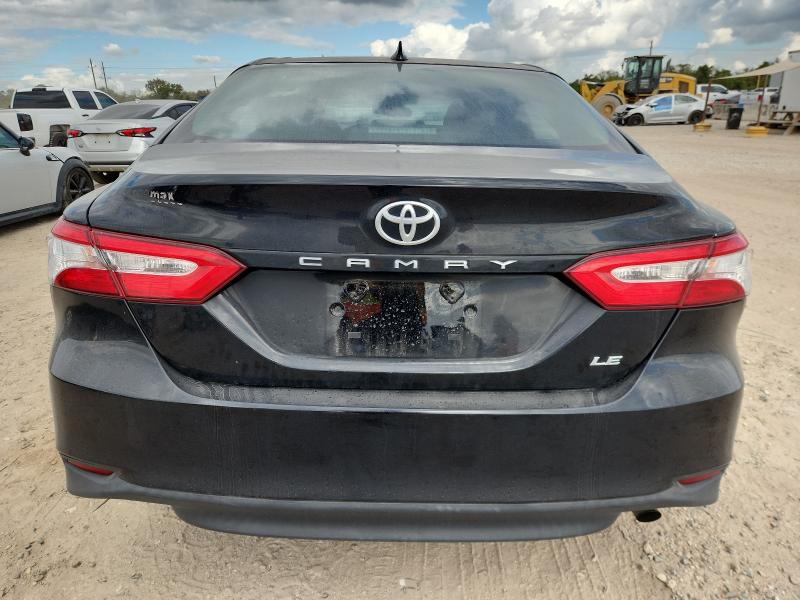 4T1C11AK5LU510823 - 2020 TOYOTA CAMRY LE BLACK photo 6