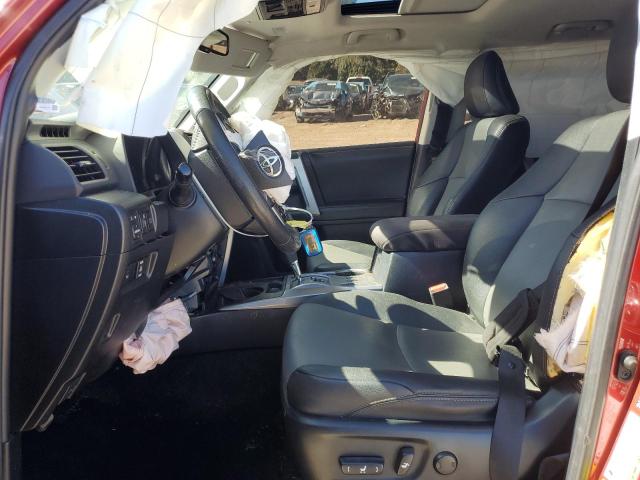 JTEFU5JR3M5244416 - 2021 TOYOTA 4RUNNER SR5 წითელი ფოტო 7