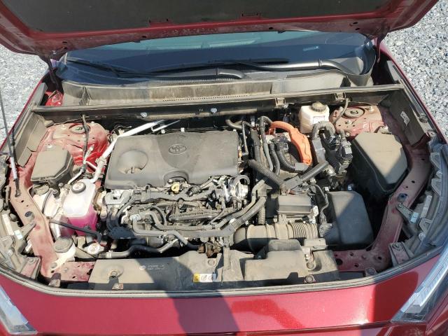 4T3RWRFV0RU135355 - 2024 TOYOTA RAV4 XLE RED photo 12