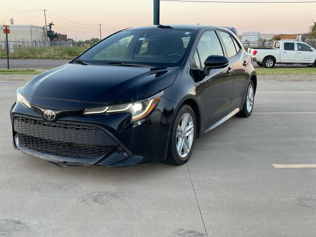 JTNK4RBE1K3059615 - 2019 TOYOTA COROLLA SE BLACK photo 2