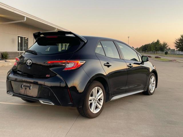 JTNK4RBE1K3059615 - 2019 TOYOTA COROLLA SE BLACK photo 4