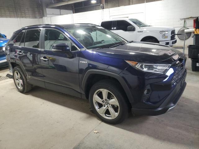 2T3DWRFV6KW023000 - 2019 TOYOTA RAV4 LIMITED 蓝色 照片 4