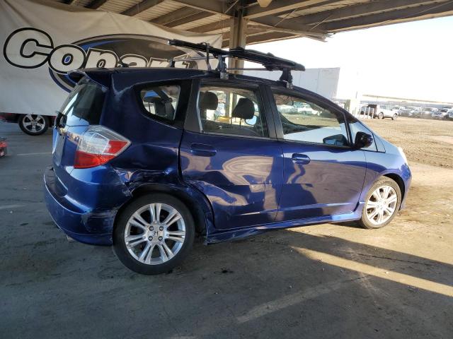 JHMGE87489S058493 - 2009 HONDA FIT SPORT 蓝色 照片 3