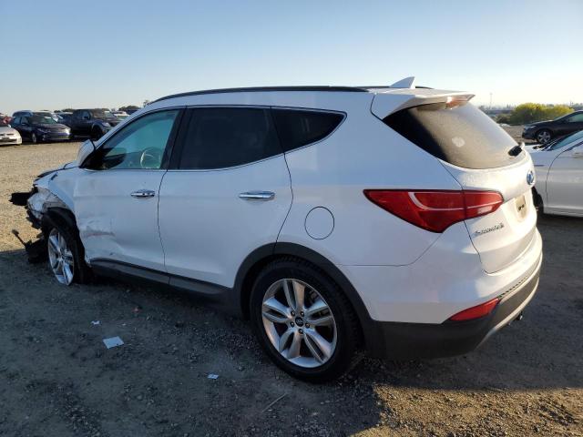 5XYZWDLA2FG293470 - 2015 HYUNDAI SANTA FE S WHITE photo 2