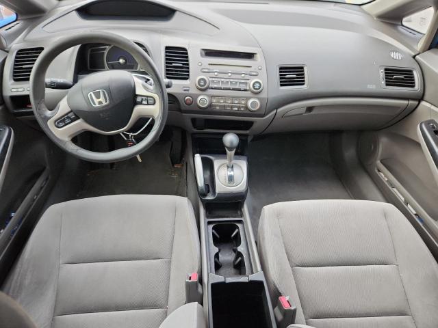 1HGFA16898L035531 - 2008 HONDA CIVIC EX BLUE photo 8