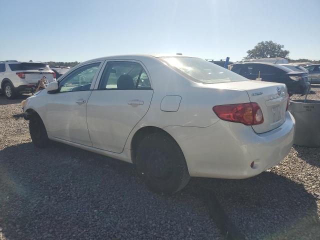 2T1BU4EE0AC338272 - 2010 TOYOTA COROLLA BASE WHITE photo 2