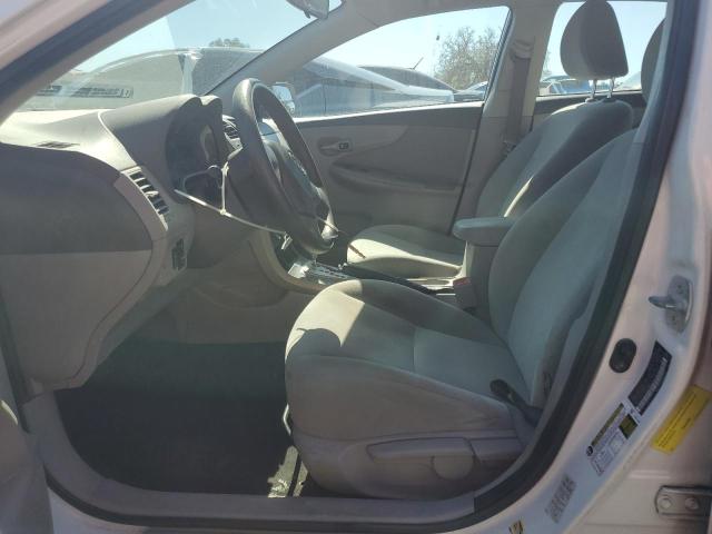 2T1BU4EE0AC338272 - 2010 TOYOTA COROLLA BASE WHITE photo 7