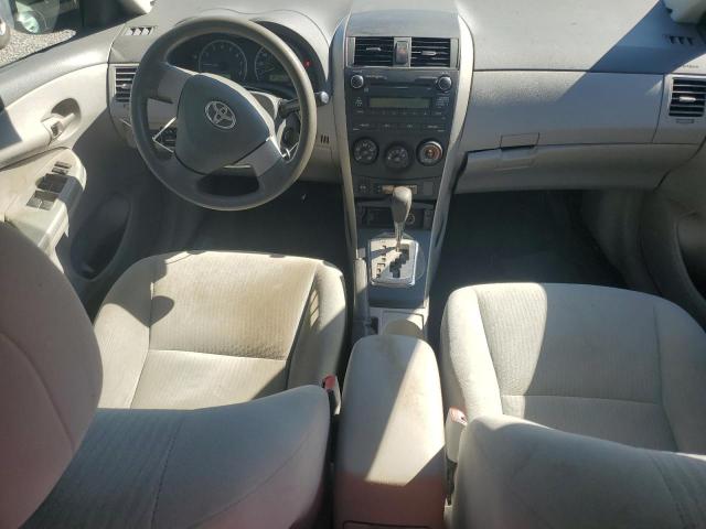 2T1BU4EE0AC338272 - 2010 TOYOTA COROLLA BASE WHITE photo 8
