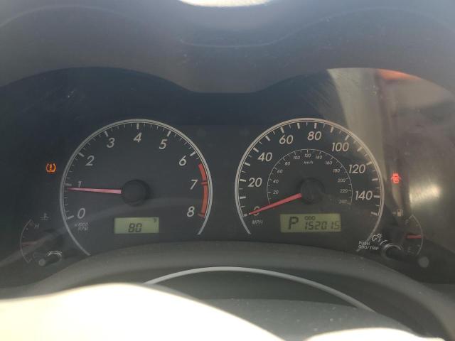 2T1BU4EE0AC338272 - 2010 TOYOTA COROLLA BASE WHITE photo 9