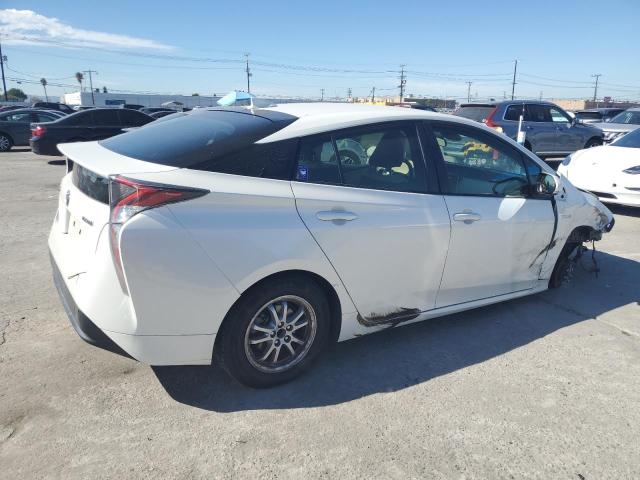 JTDKBRFU7H3563428 - 2017 TOYOTA PRIUS WHITE photo 3
