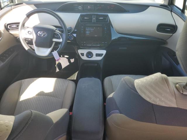 JTDKBRFU7H3563428 - 2017 TOYOTA PRIUS WHITE photo 8