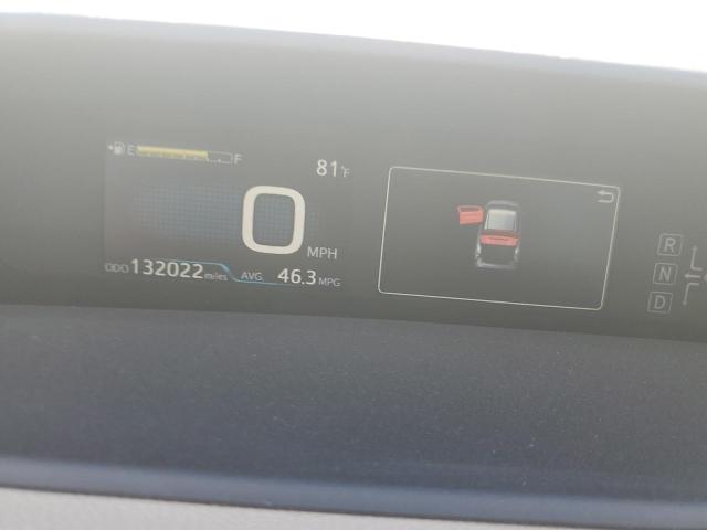 JTDKBRFU7H3563428 - 2017 TOYOTA PRIUS WHITE photo 9