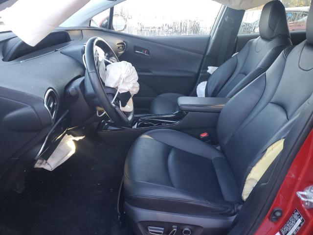 JTDKARFP3H3006352 - 2017 TOYOTA PRIUS PRIM Czerwony zdjęcie 7