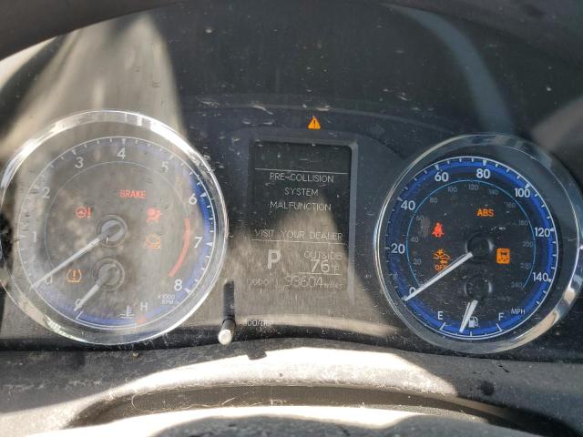 5YFBURHE0JP751897 - 2018 TOYOTA COROLLA L BLACK photo 9