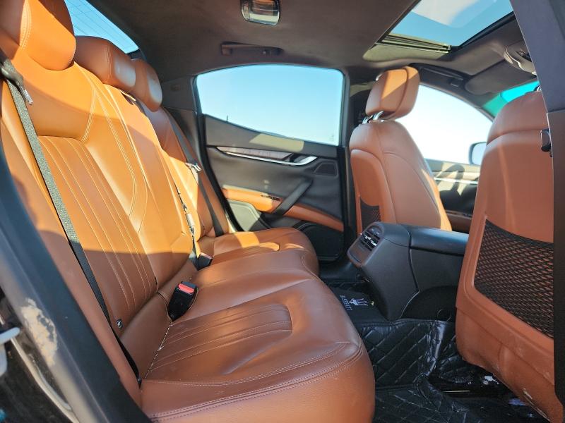 ZAM57RTA4G1167116 - 2016 MASERATI GHIBLI S BLACK photo 10