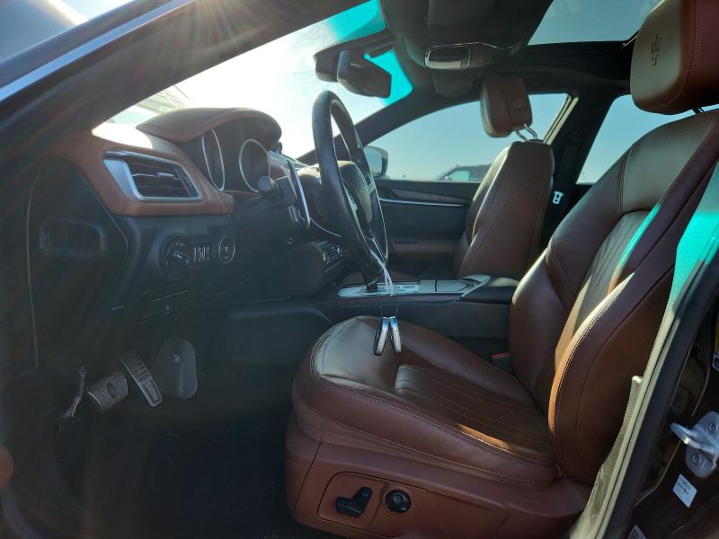 ZAM57RTA4G1167116 - 2016 MASERATI GHIBLI S BLACK photo 7