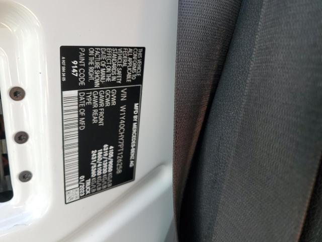 W1Y40CHY7PT126258 - 2023 MERCEDES-BENZ SPRINTER 2500 WHITE photo 12