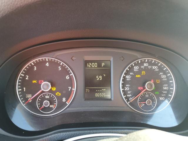 1VWAS7A3XFC007557 - 2015 VOLKSWAGEN PASSAT S ვერცხლისფერი ფოტო 9