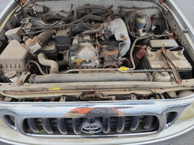 5TEWM72N23Z254720 - 2003 TOYOTA TACOMA XTRACAB Argent photo 11