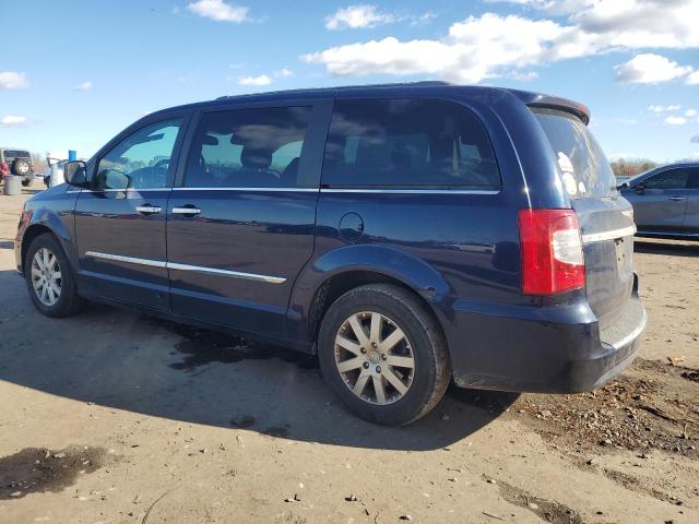 2C4RC1BG8FR664723 - 2015 CHRYSLER TOWN & COU TOURING BLUE photo 2