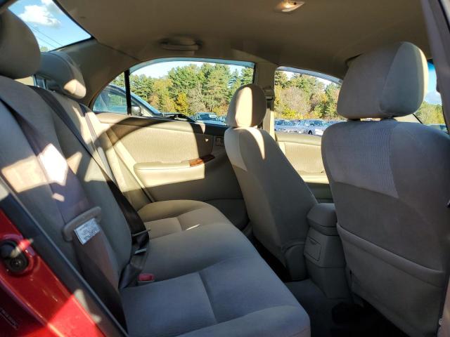 2T1BR32E26C606777 - 2006 TOYOTA COROLLA CE RED photo 10