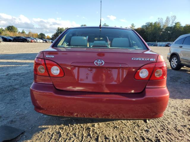 2T1BR32E26C606777 - 2006 TOYOTA COROLLA CE RED photo 6