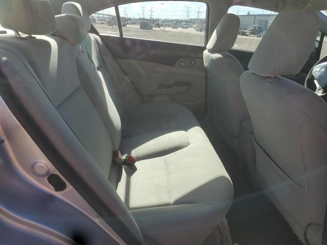 19XFB2F5XCE012848 - 2012 HONDA CIVIC LX SILVER photo 10