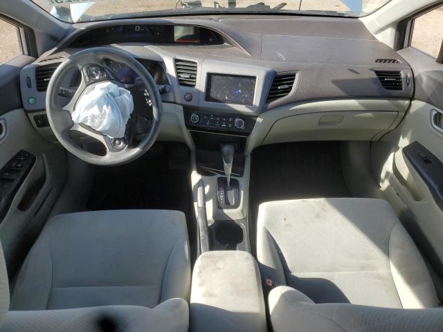 19XFB2F5XCE012848 - 2012 HONDA CIVIC LX SILVER photo 8