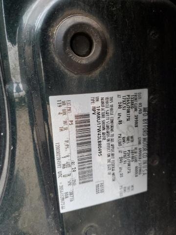 1FMRU17W43LB80495 - 2003 FORD EXPEDITION EDDIE BAUER GREEN photo 13