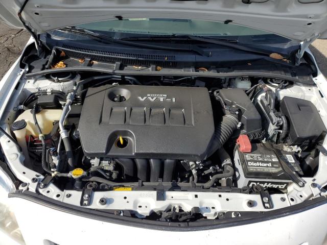 1NXBU4EE1AZ348310 - 2010 TOYOTA COROLLA BASE WHITE photo 11