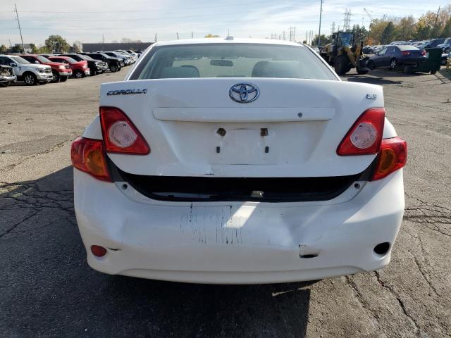 1NXBU4EE1AZ348310 - 2010 TOYOTA COROLLA BASE WHITE photo 6