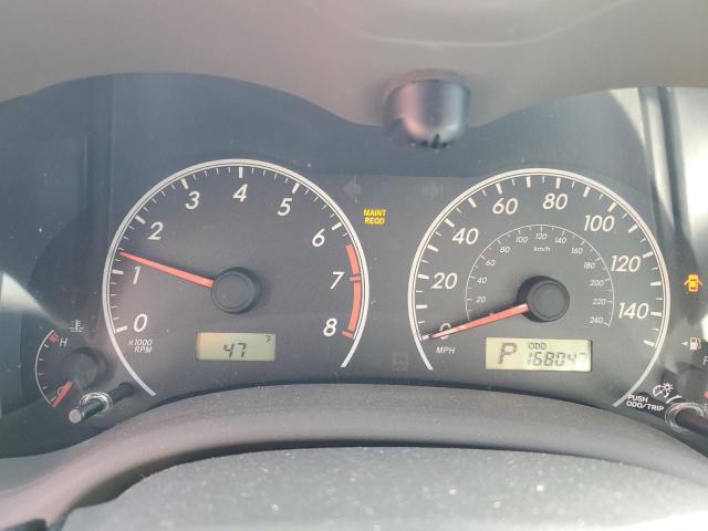 1NXBU4EE1AZ348310 - 2010 TOYOTA COROLLA BASE WHITE photo 9