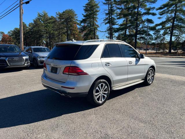 4JGDA5HBXGA762589 - 2016 MERCEDES-BENZ GLE 350 4MATIC SILVER photo 4