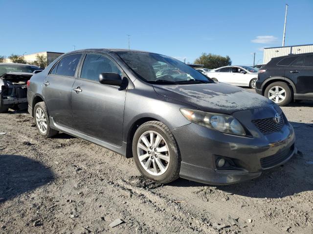 1NXBU4EEXAZ226142 - 2010 TOYOTA COROLLA BASE GRAY photo 4