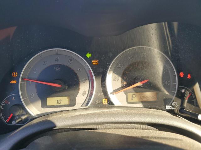 1NXBU4EEXAZ226142 - 2010 TOYOTA COROLLA BASE GRAY photo 9